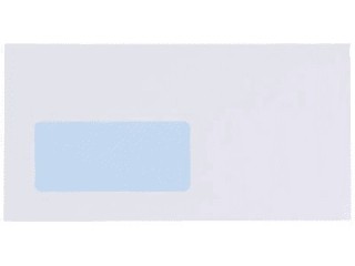 sam caja 500 sobres din dl (110x220) offset blanco 90 grs. ventana izquierda 45x100  b.20 i.20 opens