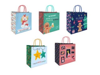 bismark bolsa celulosa navidad mensajes bismark 331663