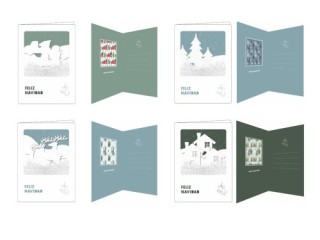 bismark tarjeta navidad con relieve bismark 331679