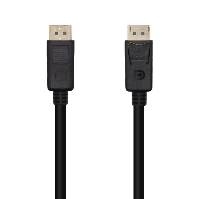 aisens cable dp v1.2 4k@60hz dp/m-dp/m negro 2.0m