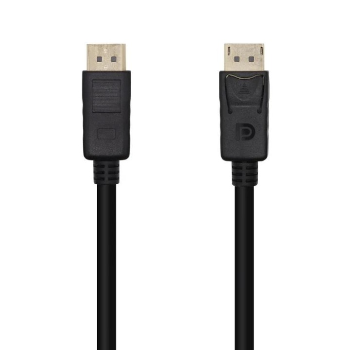 aisens cable dp v1.2 4k@60hz dp/m-dp/m negro 2.0m