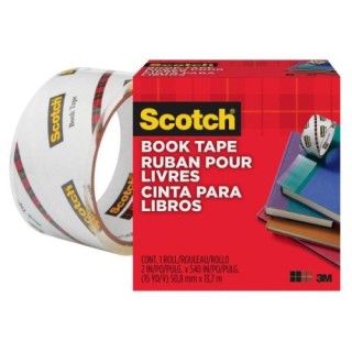 scotch rollo cinta reparacion de libros 50,8 mm x 13,7 mts scotch 7010408215