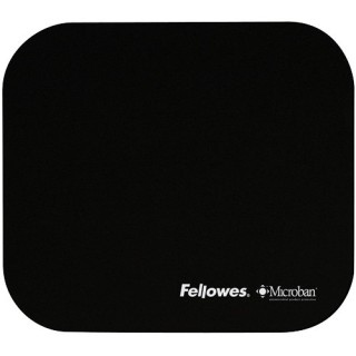 fellowes alfombrilla raton negro con proteccion microban fellowes 5933907