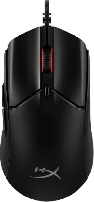 hyperx hyperx pulsefire haste 2: raton gaming (negro)