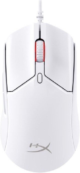 hyperx hyperx pulsefire haste 2: raton gaming (blanco)