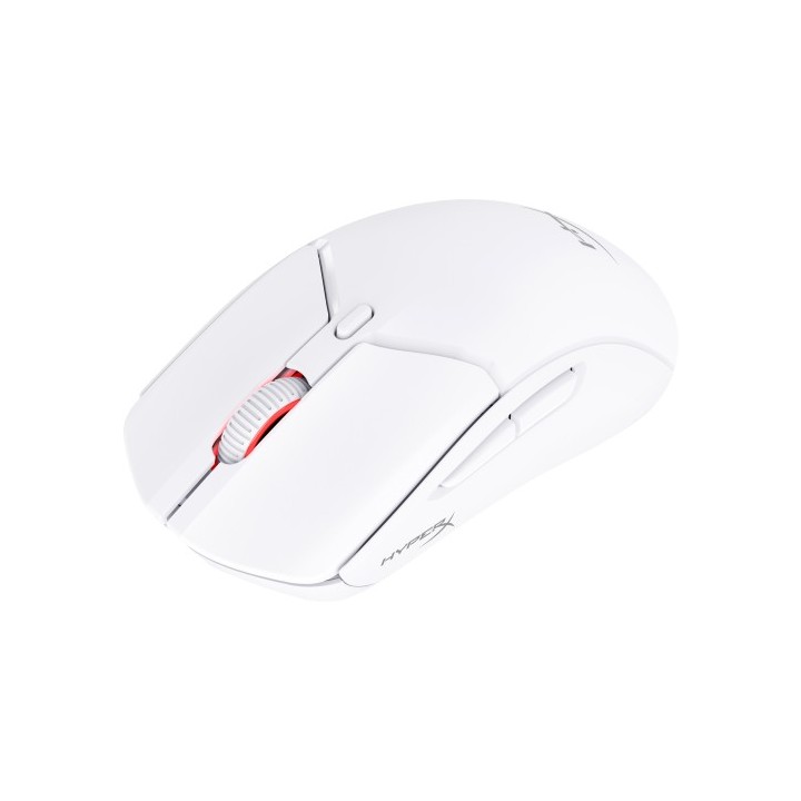 hyperx hyperx pulsefire haste 2: raton gaming inalambrico (blanco)