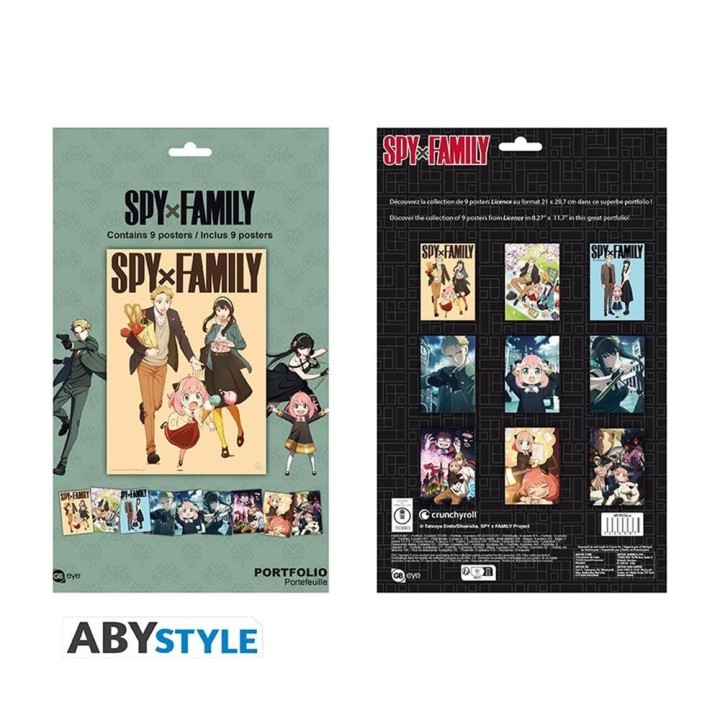 abystyle portfolio 9 posters abystyle spy x family