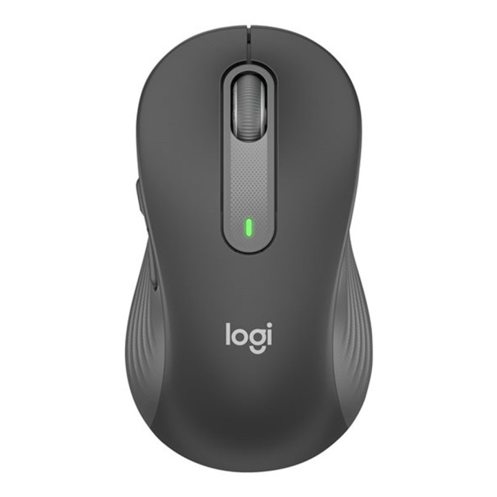 logitech mouse raton logitech m650 grande optico wireless inalambrico grafito