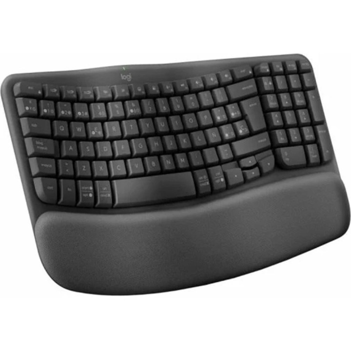 logitech teclado logitech wave keys bluetooth negro