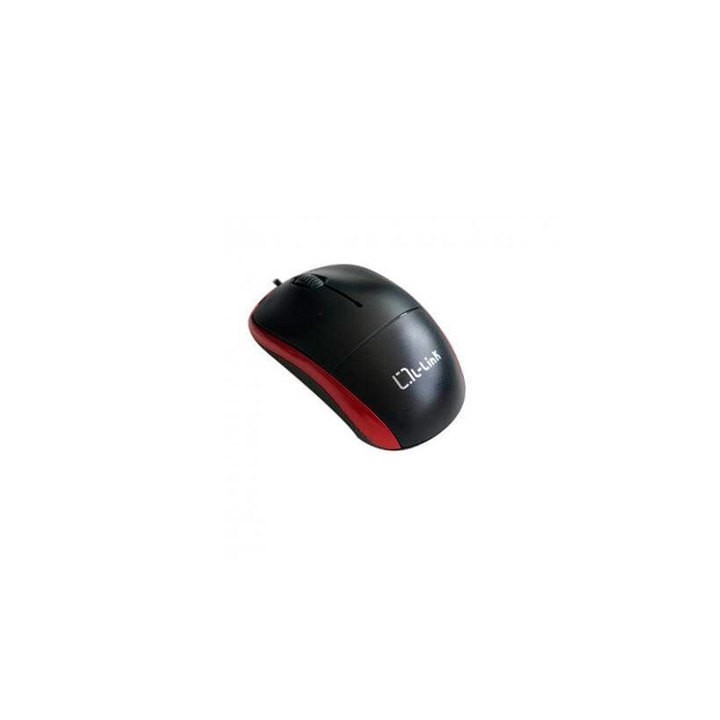 raton l-link optico usb ll-2080-r negro rojo