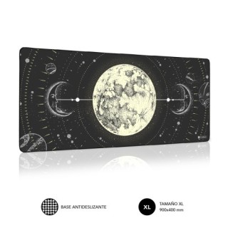 subblim subblim alfombrilla raton lunar xl mouse pad 900x400x3