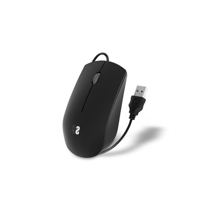 subblim subblim raton business silencioso con cable usb 1200 dpi