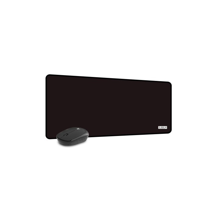 subblim subblim alfombrilla con raton harmony pack mousepad xl + wireless mouse black