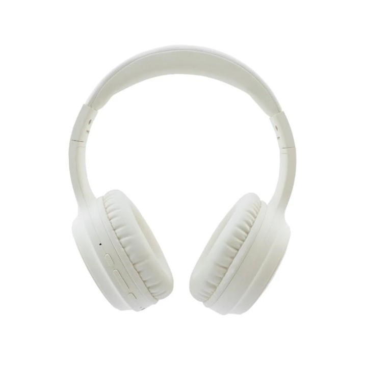 coolbox auriculares diadema air40 bt beige