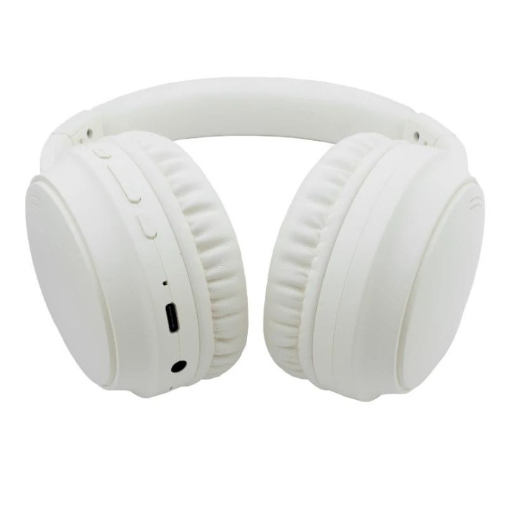 coolbox auriculares diadema air40 bt beige