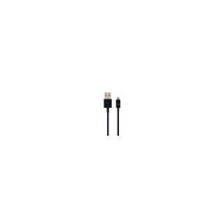 cable de carga y datos gembird de 8 pines, 1 m, negro
