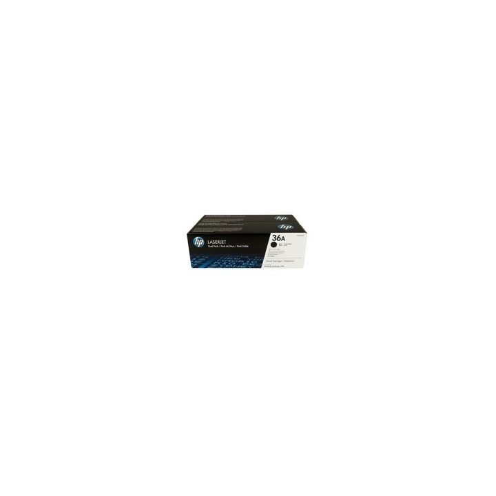 hp pack toner cb436a 2und (cb436ad)