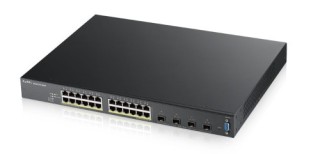 zyxel zyxel xgs2210-28hp gestionado l2 gigabit ethernet (10/100/1000) energia sobre ethernet (poe) 1