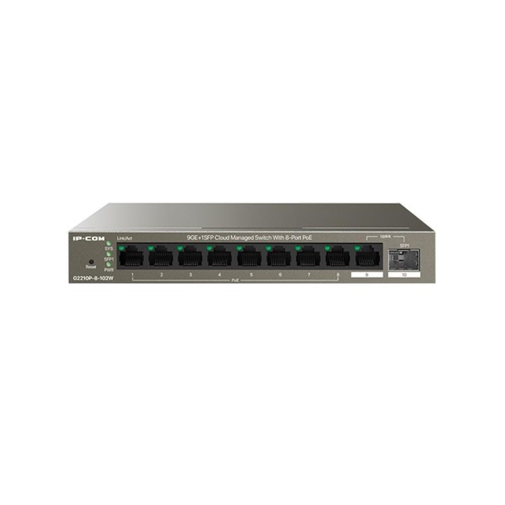 ip - com switch ip - com g2210p - 8 - 102w 10 puertos