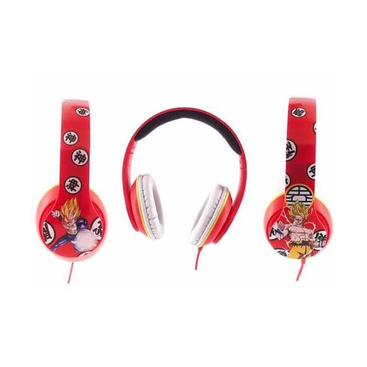 madcow entertainment auriculares teknofun madcow entertainment dragon ball z goku & vegeta