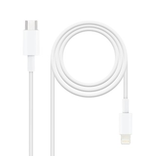 nanocable cable lightning a usb-c 2 metros