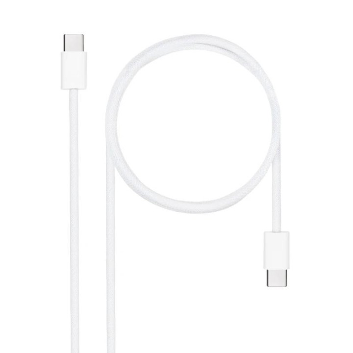 nanocable cable usb-c 2.0 60w usb-c/m-m, 1m