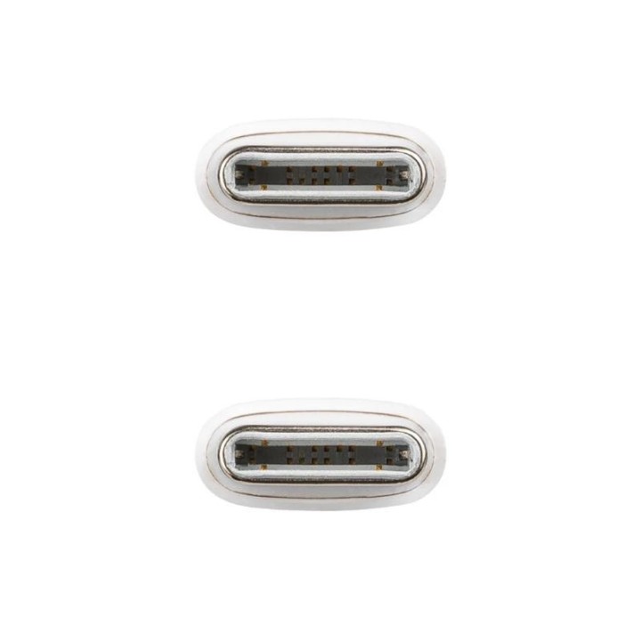 nanocable cable usb-c 2.0 60w usb-c/m-m, 1m