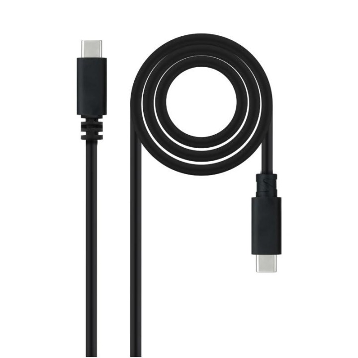 nanocable cable usb2.0 3a usb-c/m-usb-c/m 1.5 m