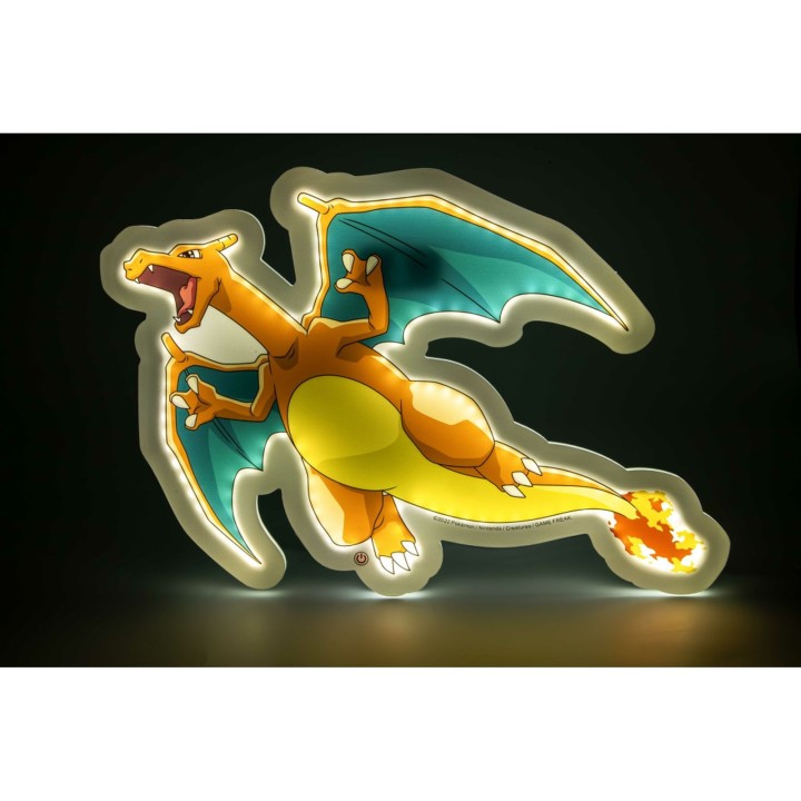 madcow entertainment mural lampara neon teknofun madcow entertainment pokemon charizard 30 cm