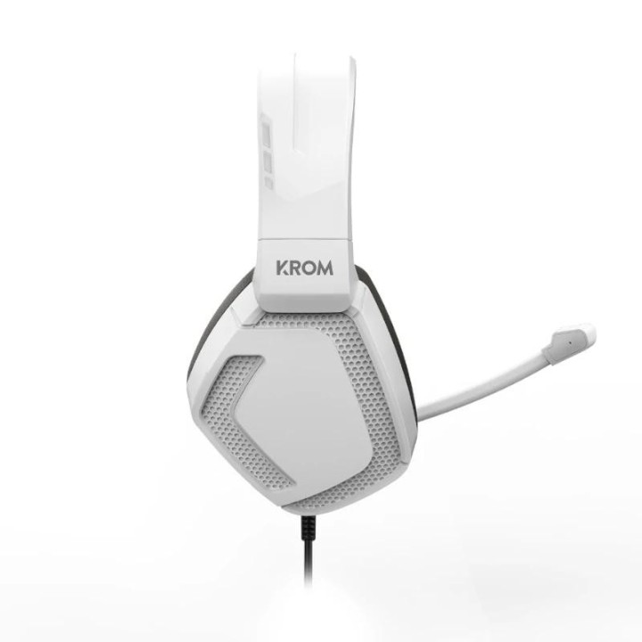 krom kopa pro  auricular gaming stereo blanco