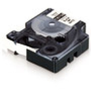 dymo cinta rotuladora rhinopro vinilo negro/blanco 12mm dymo 018444