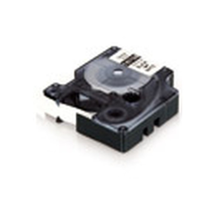 dymo cinta rotuladora rhinopro vinilo negro/blanco 12mm dymo 018444