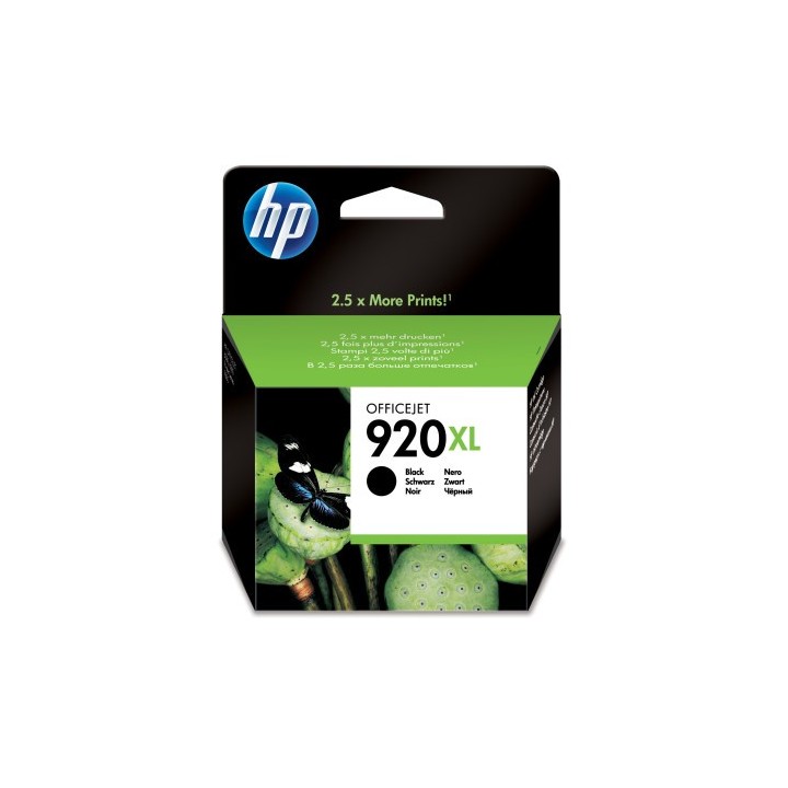 hp cartucho de tinta hp920xl negro/ officejet 6500/7500 (cd975ae)