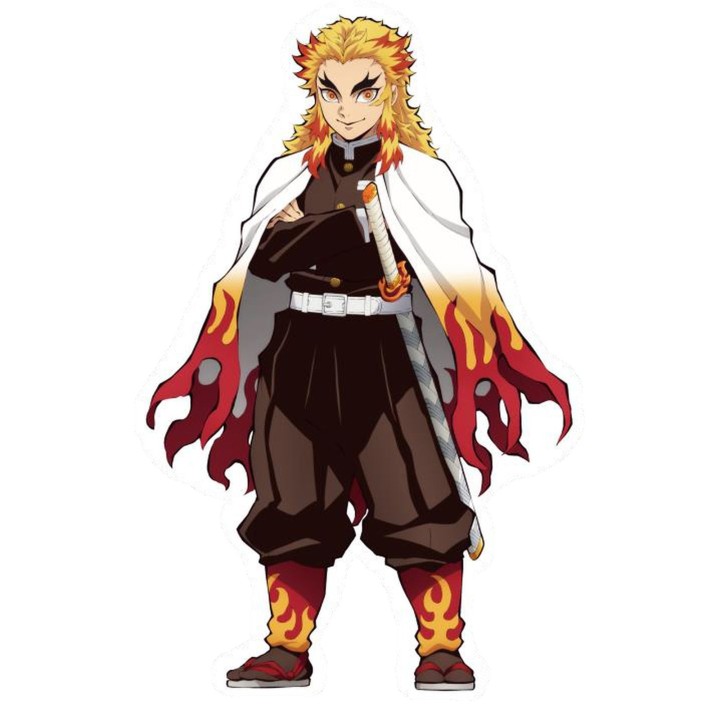 madcow entertainment lampara neon demon slayer kimetsu no yaiba rengoku 40 cm