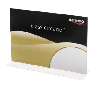 expositor deflecto en t a5 horizontal 47905