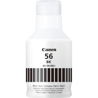 canon botella tinta canon gi - 56bk 170ml 6000 paginas
