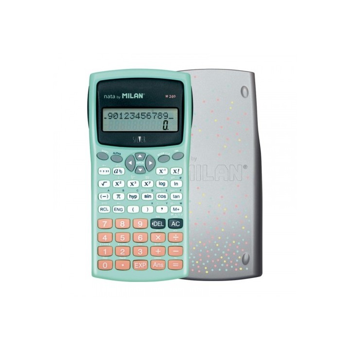 milan calculadora cientifica funciones silver nuevo milan 159110slbl