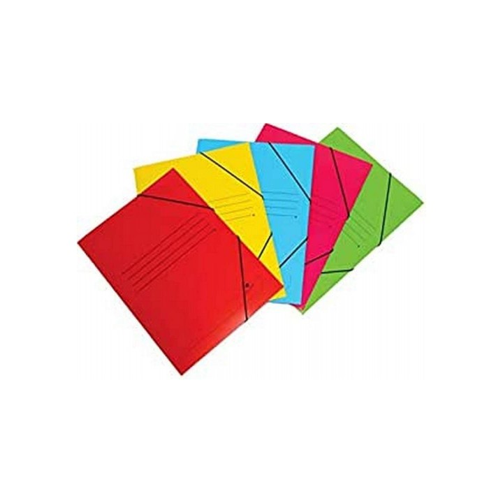 mariola carpeta carton simil prespan 500 gr./m2. folio goma solapa rojo mariola 1525ro