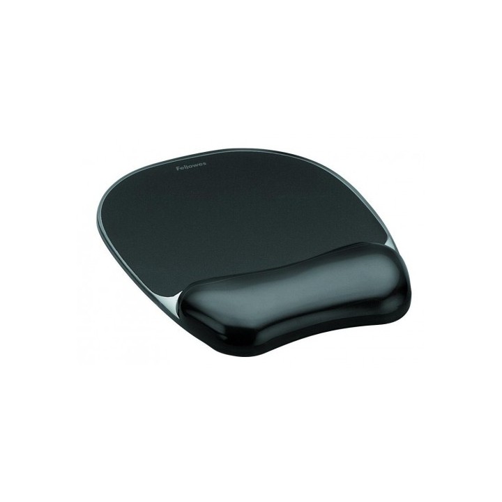 fellowes reposamunecas raton gel negro fellowes 9112101