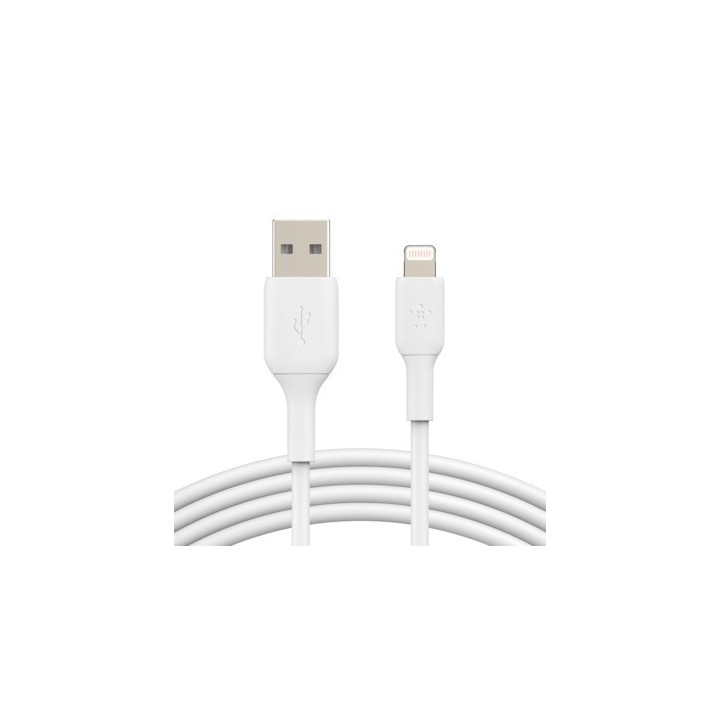 belkin belkin caa001bt3mwh cable de conector lightning 3 m blanco