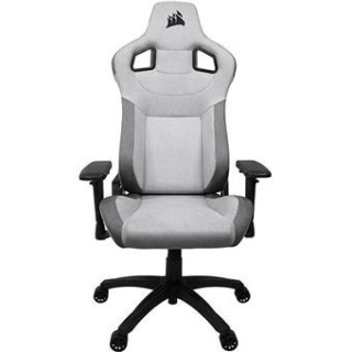 corsair silla corsair gaming t3 rush (2023) grey/silver cf-9900022-ww