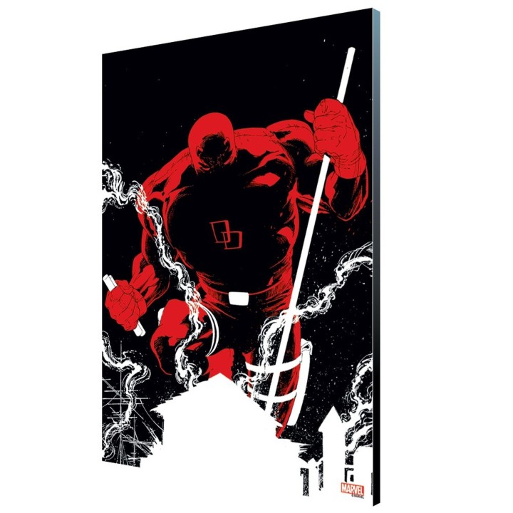 semic studios daredevil: father 1 panel de madera 35x50 cm marvel mythic cover art 27