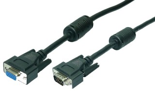 logilink vga m f 1.8m. longitud de cable: 1,8m, conector 1: vga (d-sub), conector 2: vga (d-sub)