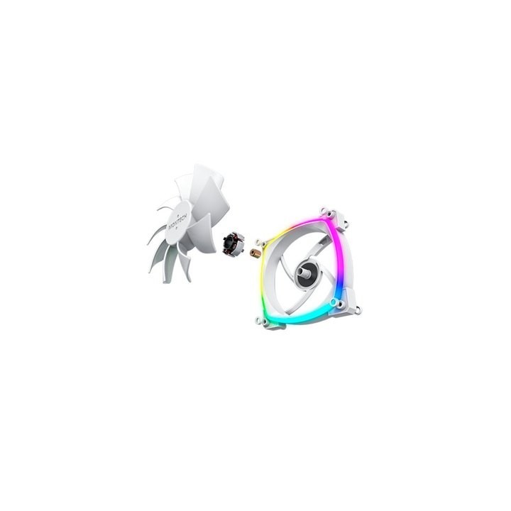 ventilador 120x120 montech ax120 pwm white 120mm argb 25mm thick 800 a 1600rpm 27db
