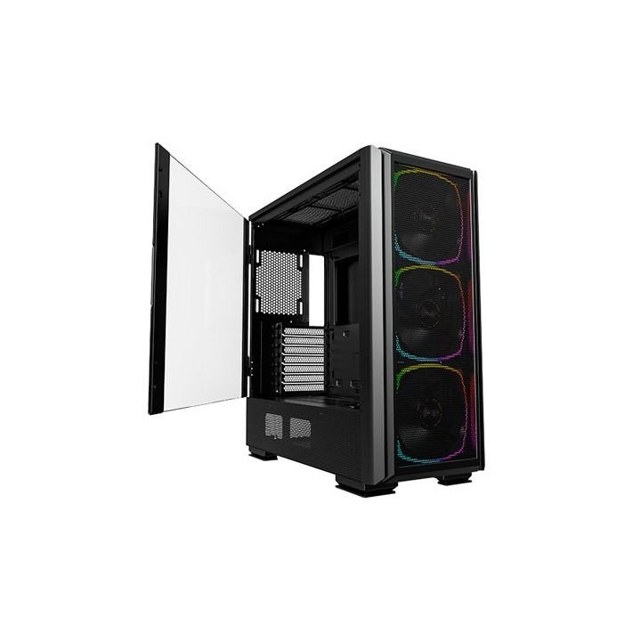 torre e-atx montech sky two gx black frontal malla 3 vent gpu max168mm vga max400mm