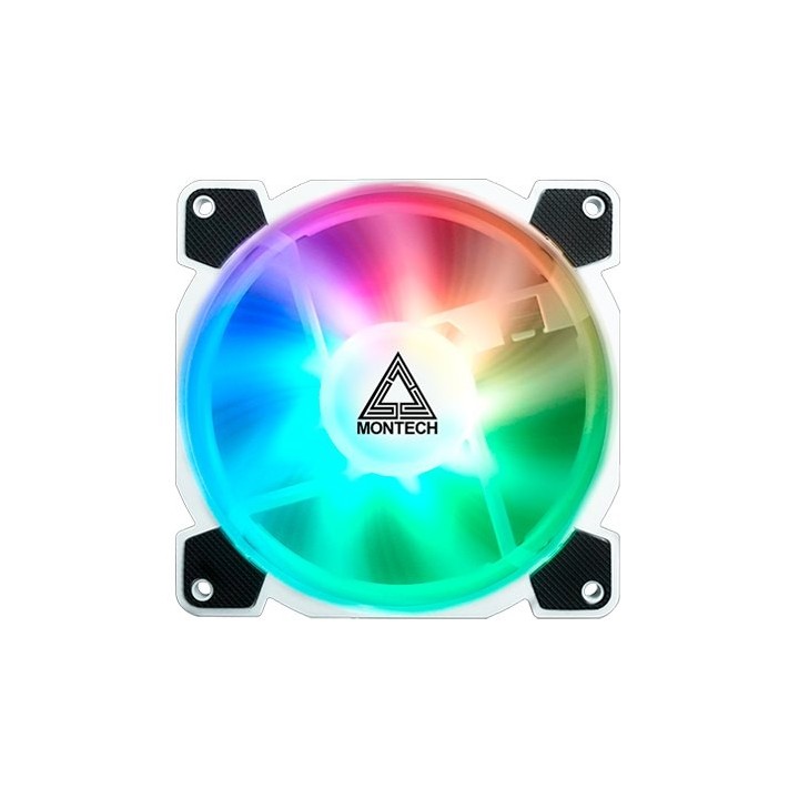 ventilador 120x120 montech ax120 pwm black 3 in 1 120mm argb 25mm thick 800 a 1600rpm 27db