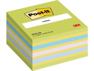 cubo 450h notas post-it rep. 76x76 ve st neon