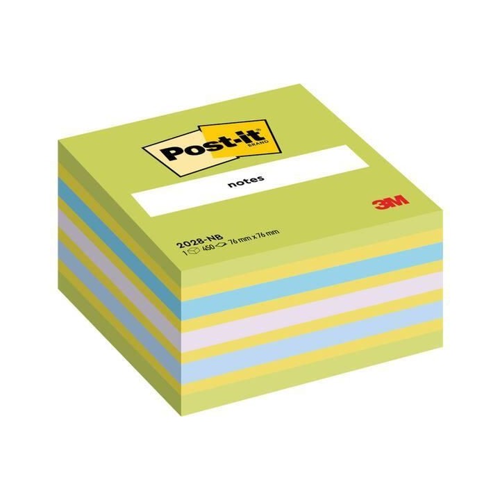 cubo 450h notas post-it rep. 76x76 ve st neon