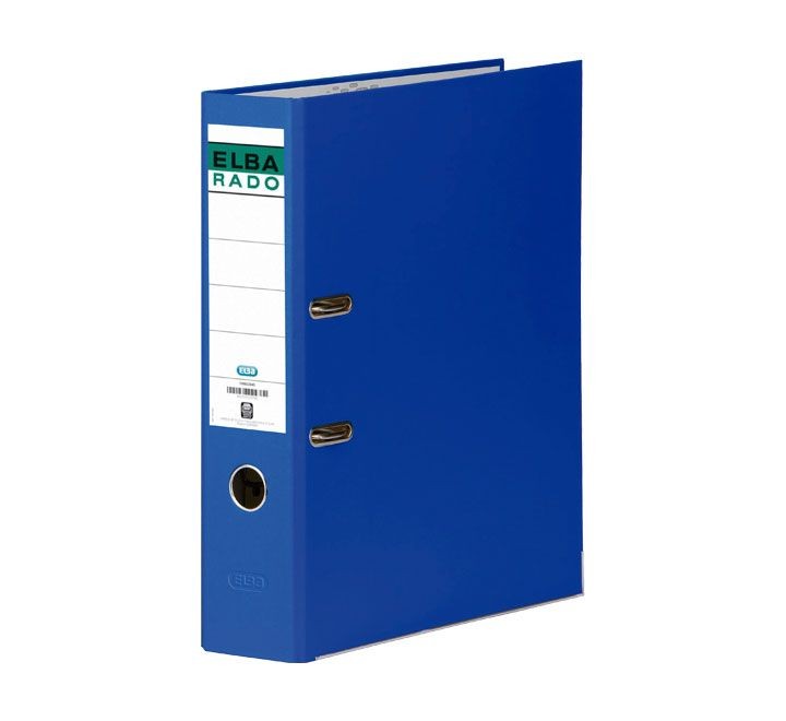 arch. palanca elba rado chic pvc a4 80mm azul