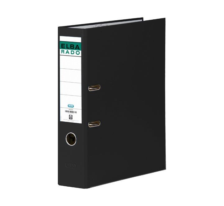 arch. palanca elba rado chic pvc a4 80mm negro